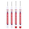 4Pcs/Set 20mm Deep Hole Long Nib Head Markers For Metal Perforating Pen Waterproof Bathroom Woodworking Decoration Multi-Purpose