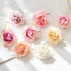 50/100Pcs Silk Rose Artificial Flower Outdoor UV protection  Wedding Bridal Bouquet Arch wall Christmas Wreath Home Diy Hot sale