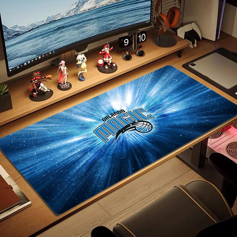 Orlando Magic Mouse Pad Large Gaming Table Cushion Nonslip Laptop Tablet Big Mousepad Xxl Mat Mini Pc Playmat With Lock Edge