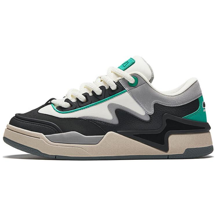 Anta Aojie S Low Top Sneakers Mens Black White Grey 112448081-5 42