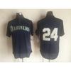 Vintage Seattle Mariners Baseball Jersey Unisex Embroidered Sport Shirt Casual Wear Fan Apparel