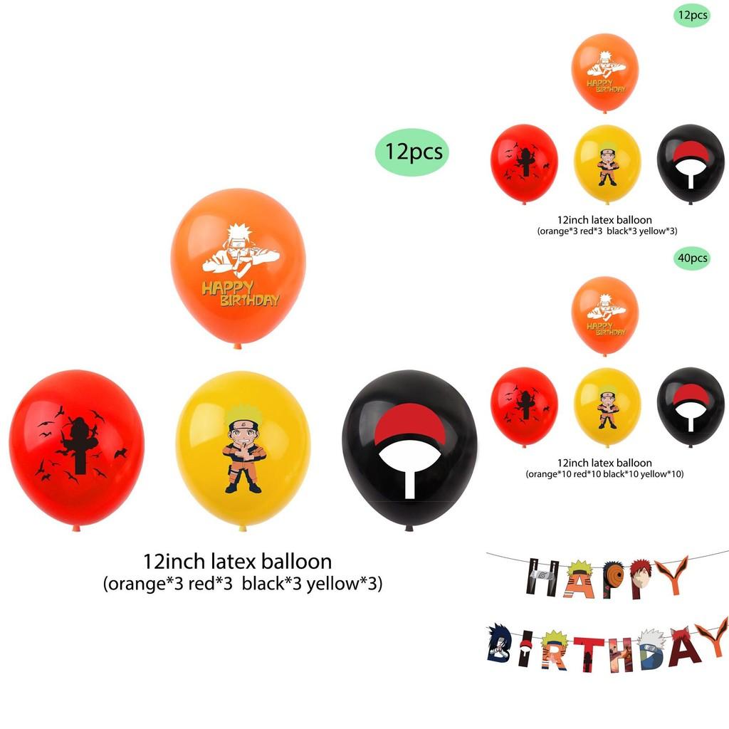 Brighten Up Your Party With Naruto Anime Themed Party Decorations
