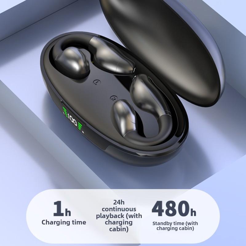 Wireless Bluetooth Headset Standby Life Clip In-ear Running Noise Reduction