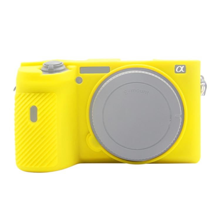 

PULUZ Soft Silicone Protective Case for Sony A6600 / ILCE-6600 жовтий