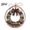 Christmas Wall Hanging Decor Ocean Themed Ornaments Lighthouse/Wreath/Santa Claus/Xmas Tree/Snowman/Deer DIY Holiday Craft Decorations Decor Acrylic