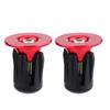 2pcs Colorful Aluminum Bike Bicycle Handlebars Bar Grips End Plugs Caps Bike Accessory