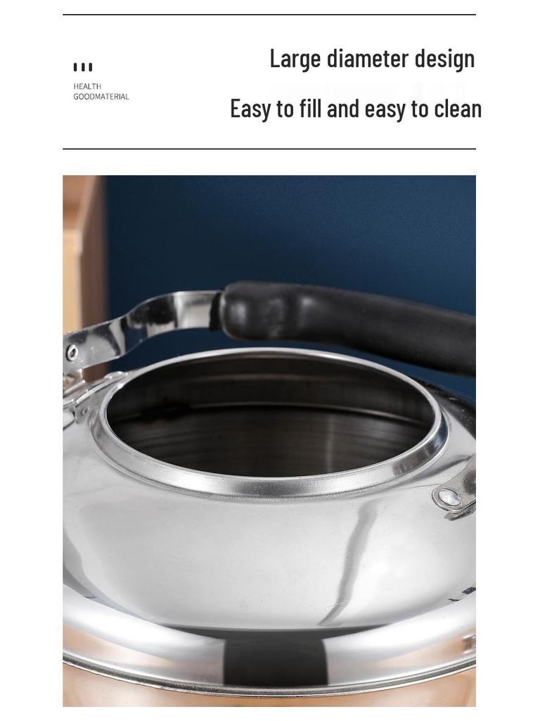 Електричний чайник з нержавіючої сталі великої місткості - Швидке закипання для комерційного та домашнього використання