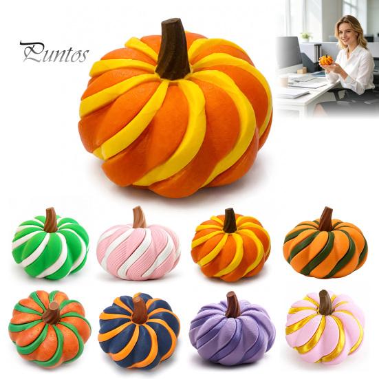 Fidget Toy for Anxiety 3D Printed Spiral Pumpkin Toy, Decompression Hand Spinner, Creative Calming Gadgets Sensory Desk Stress Relief And Halloween