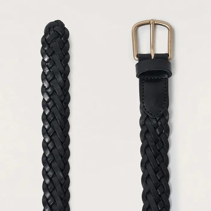 Paloma Weaving Belt - BLACK