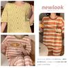 Narebualo Cietupoop Round Neck Short Sleeve Pajama Set with Embossed Thin and Soft and Loose Elastic and Perfect for Spring and Women's Print,