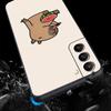 Cute Capybara Phone Case For Samsung Galaxy S26 Ultra S25 Plus S24 FE S23 S22 5G S21 S20 Cover Black Soft