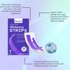 Feimuko Shiny Purple Teeth Whitening Strips - Gentle Daily Surface Clean & Fresh Shine