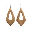 European and American Style Solid Wood Cross-Border Earrings