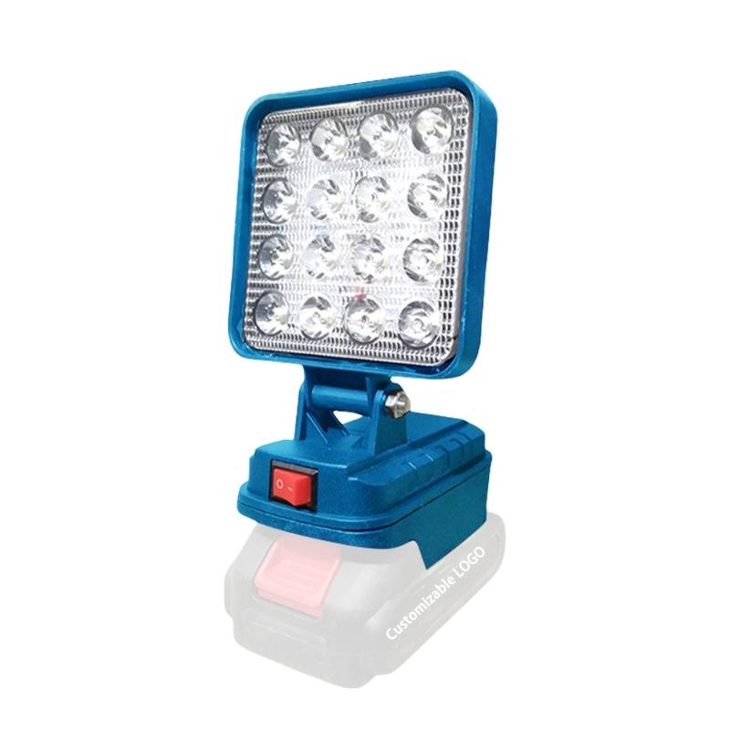 LiBattery LED Work Light USB Charging For 14.4-20V Battery Cordless Lighting Tool USB Power Supply for Outdoor Activity