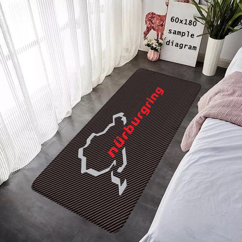 Hauseingang Fußmatte Nürburgring Rennstrecke Flur Teppich Wohnzimmer Teppiche Fußmatten Badezimmer Teppich Bodenmatten Heimdekoration