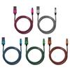 Android Micro Usb Charging Cable With Durable Nylon Braided Material For Smartphone Data Transfer And Fast Charging