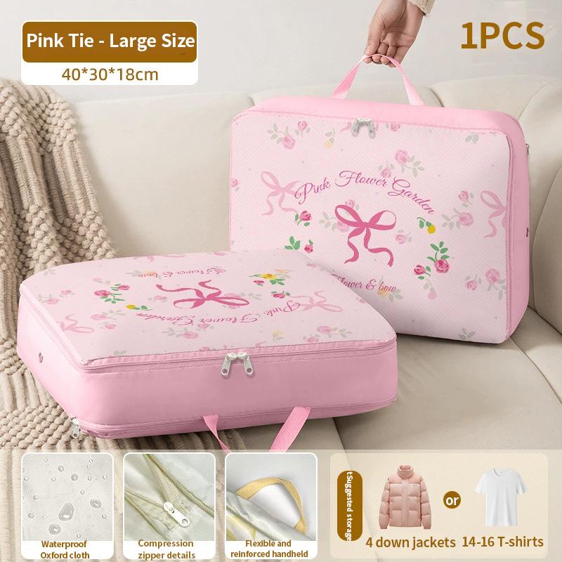 Clothing Storage Bag, Luggage Compartment, Clothing Compression Storage, Children's Down Jacket Storage Bag, Portable For Travel