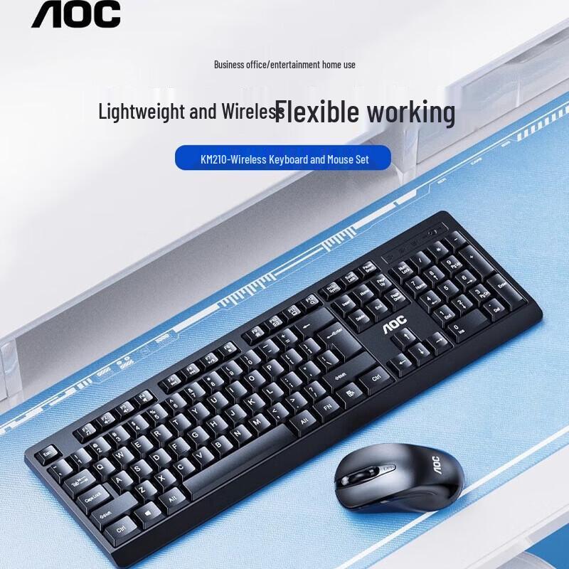AOC KM210 Wireless Keyboard and Mouse Combo