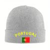 Portuguese Flag Bonnet Hats Beanie Hats Graphic Knit Hat Winter YK Cool Unisex Women Hippie Thermal Elastic Cap