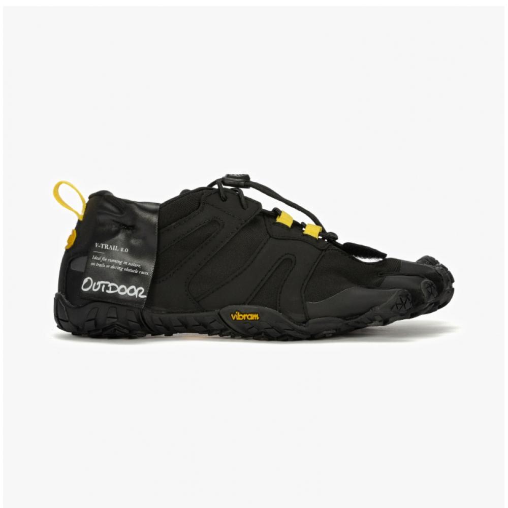 Vibram 5 Fingers V Trail 2.0 Women Black Yellow  19w7601  V Trail 2.0 Barefoot