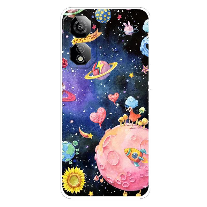 Für ZTE nubia Neo 2 Klare Hülle Z2352N Cartoon Cooles Silikon Handyhülle Für Nubia Neo 5G 8150N Transparenter Weicher TPU Schutz
