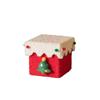 Xmas Christmas Gift Box Lint Christmas Eve Gift Box Mall Children's Candy Box  Party Supplies