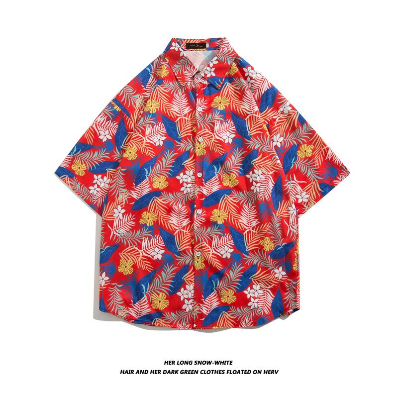 Men's Southeast Asian Style Quick-Dry Beach Vacation Shirt