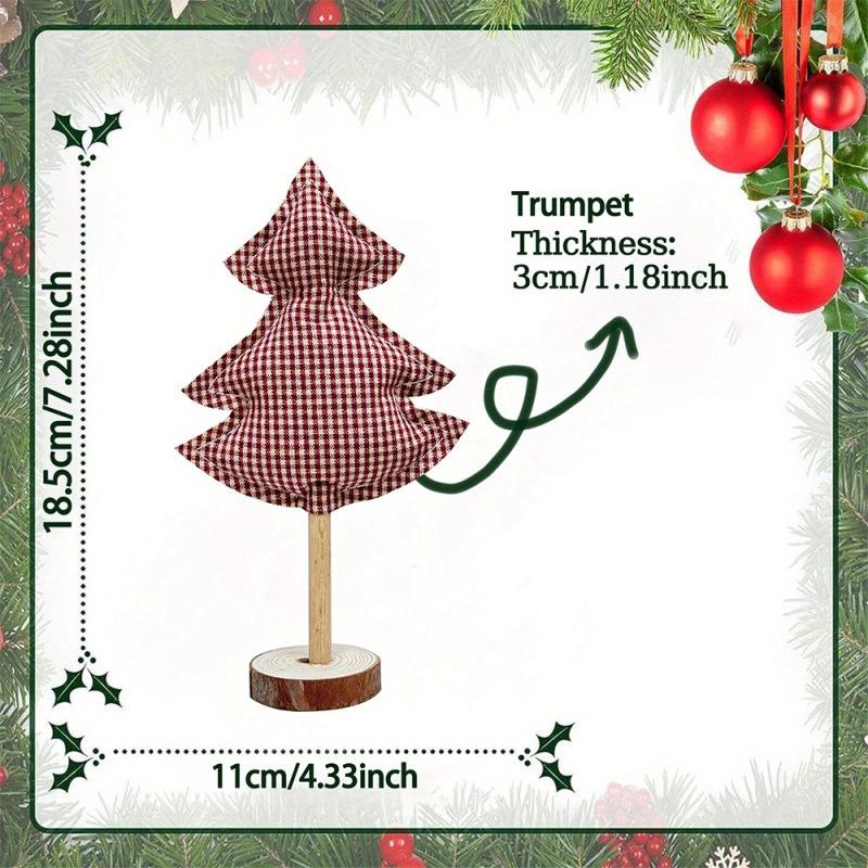 New Mini Christmas Tree Decoration Tabletop Ornament Christmas Creative Decoration Props Festive Event Ornament