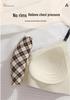 Seamless Diamond Pattern Push-Up Bra: Wire-Free, Soft Support, Girlish Style for Small Busts.