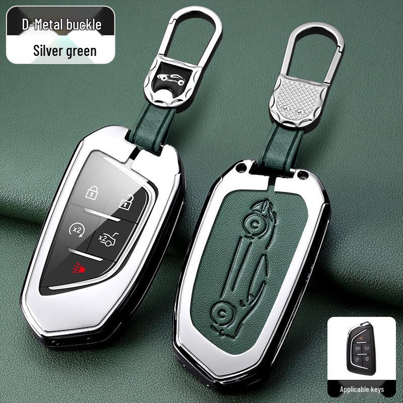 Cadillac XT5, CT5, XT4, XT6, CT6, XTS, ATSL, CT4 Premium Metal Key Cover