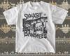 NUOVA T-shirt in Cotone Bianco Unisex Siouxsie and the Banshees The Cure