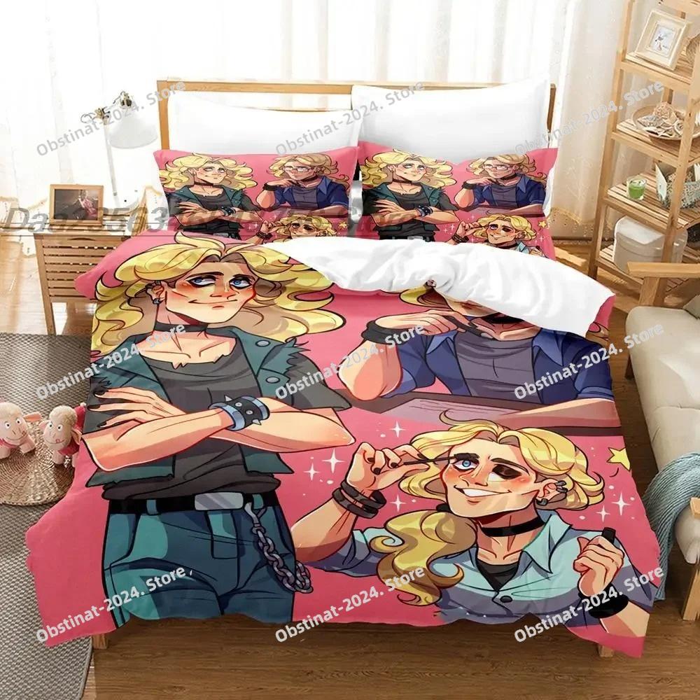 Fashion 3d Print Anime Game Metal Family Bedding Set Single Twin Full Queen King Size Bed Set Adult Kid Bedroom Duvetcover Sets
