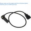 1 Pc Crankshaft Position Sensor for VW Jetta 1.9TDI 1997-1999 Sturdy Metal Plastic Black Engine Crank CKP Sensor