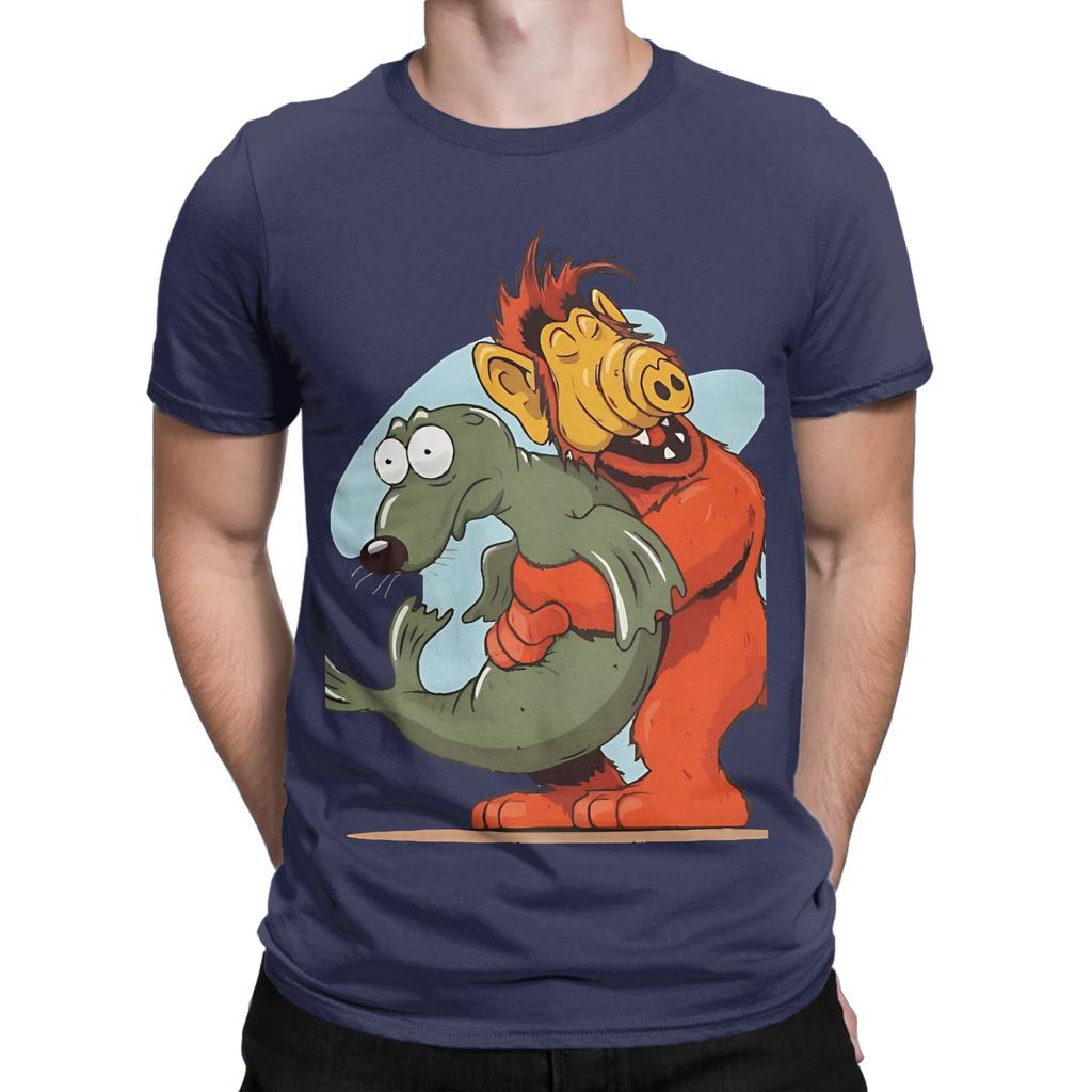Alf Graphic Funny 100 Cotton Tshirt Alf Tops Tees For Unisex