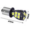 Car Tail Brake Turn Signal Reverse License Plate Replacement Bulbs Multi Base BA15S 1156 1157 5050 18SMD 12V Parking Lamp 2PCS