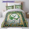 Legendary Mural Pattern Bedding Quilt Set Quilt Cover Pillowcase Home Decoration Birthday Gift (1 * Duvet Cover + 2 * Pillowcase, Without Core)