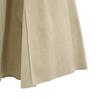 FOXEY Made In Japan Midi Length Faux Leather Flare Skirt 40 Brown Women Used