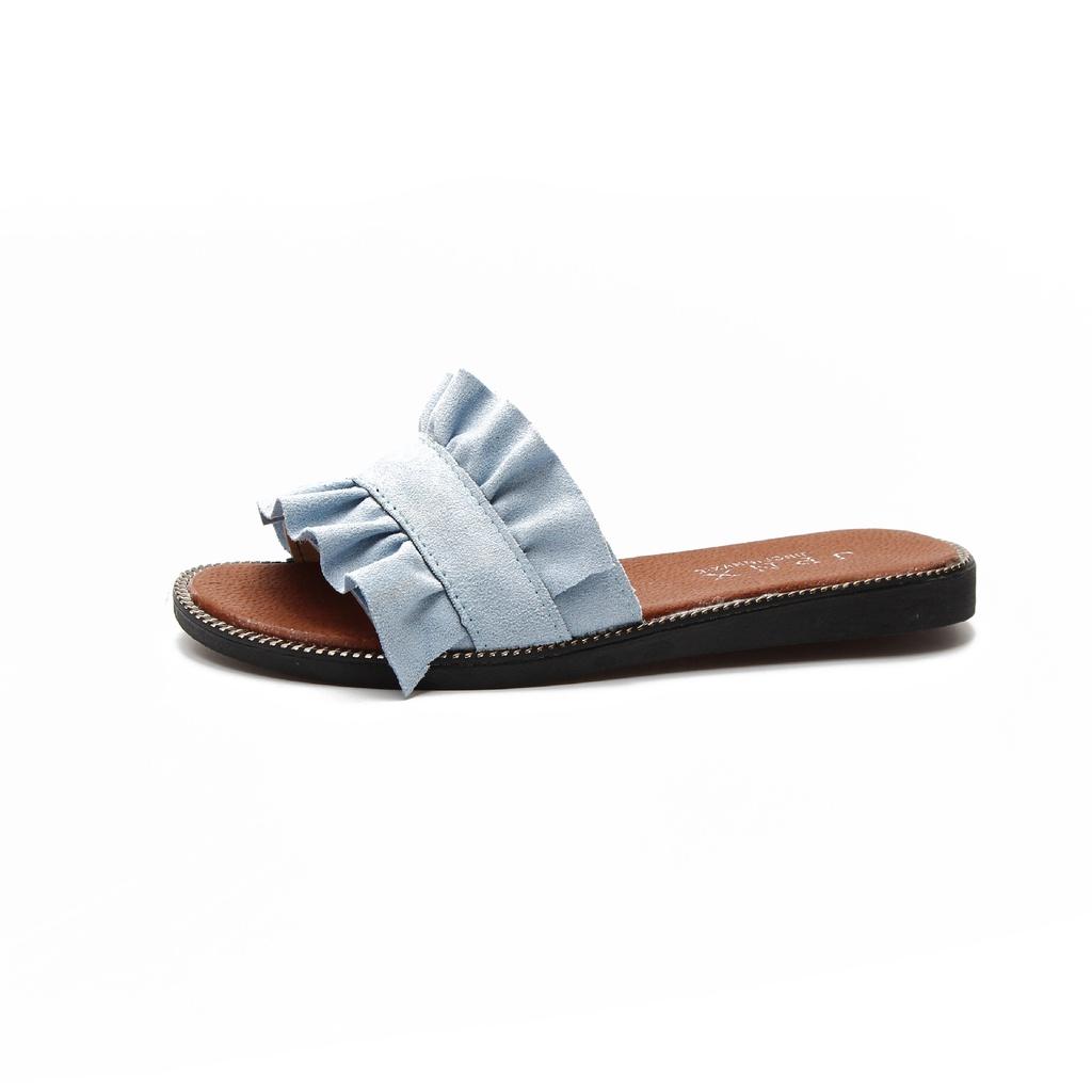 Korea Style Ladies Womens Flats Slip On Comfy Flip Flop Slider Slippers Sandals In Chic Colors
