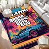 Personalizowany dywanik z nadrukiem Grand Theft Auto VI z imieniem, wszechstronny dywan do wystroju domu, do pokoju zabaw, mieszkania, na balkon, do przedpokoju, korytarza, prezent