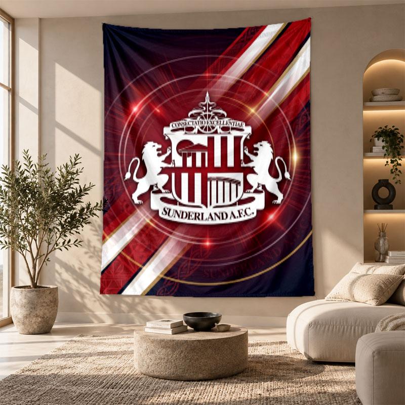 Decorative Tapestry,Sunderland Printed Wall Art, Lightweight Wall Hanging For Bedroom Background