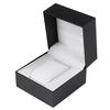 Black Plastic Single Slot Watch Bracelet Case Wristwatch Box Gift Organizer