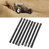 8Pcs 1/10 Scale RC Link Rod Kit RC Upgrade Parts Kit for Axial SCX10 1/10 RC Crawler For RC Car