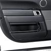 Authentic 4Pcs Glossy Black ABS Car Inner Door Decoration Strip Trim For Land Rover Range Rover Sport 2014-