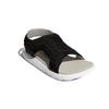 Adidas Comfort Sandal Breathable Children's Sandals Black White Children Aged 3 7 Years Old FY8856