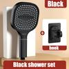 13cm Large Panel 3 Modes High Pressure Shower Head Massage Shower Head With Filter Bathroom Accessories  New