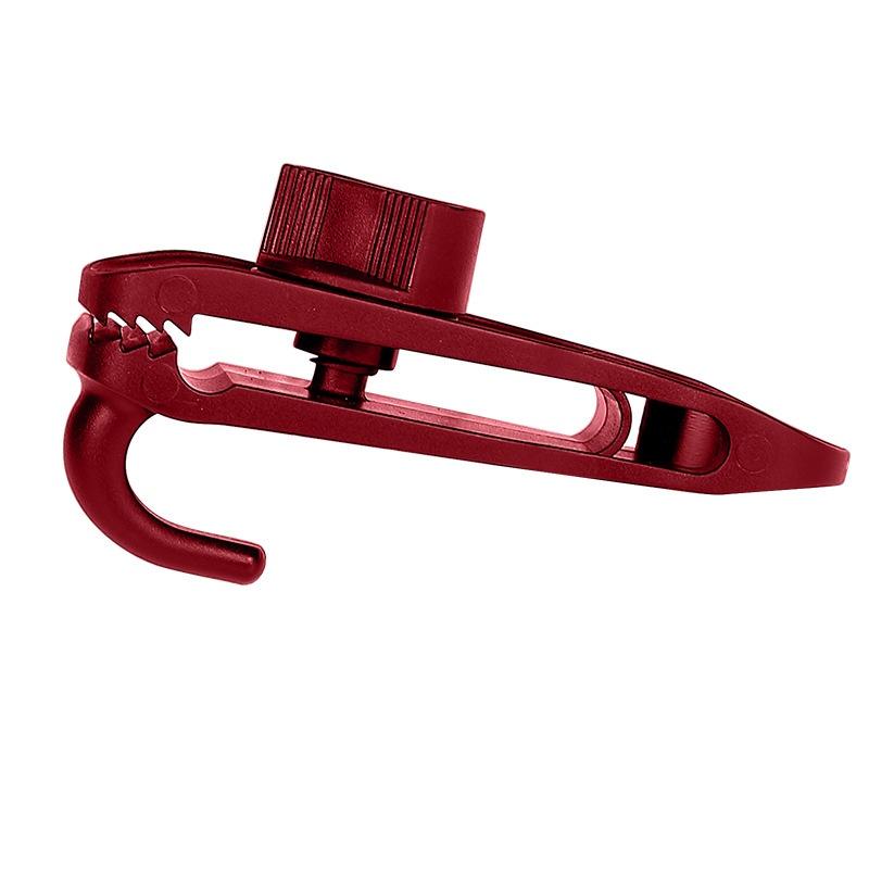 Tarp Clips, PP Tent Clip, Lock Grip Tent Clamps, Multipurpose Tarp Clips, Tent Accessories for Camping, Sharp Hook Tent Clip