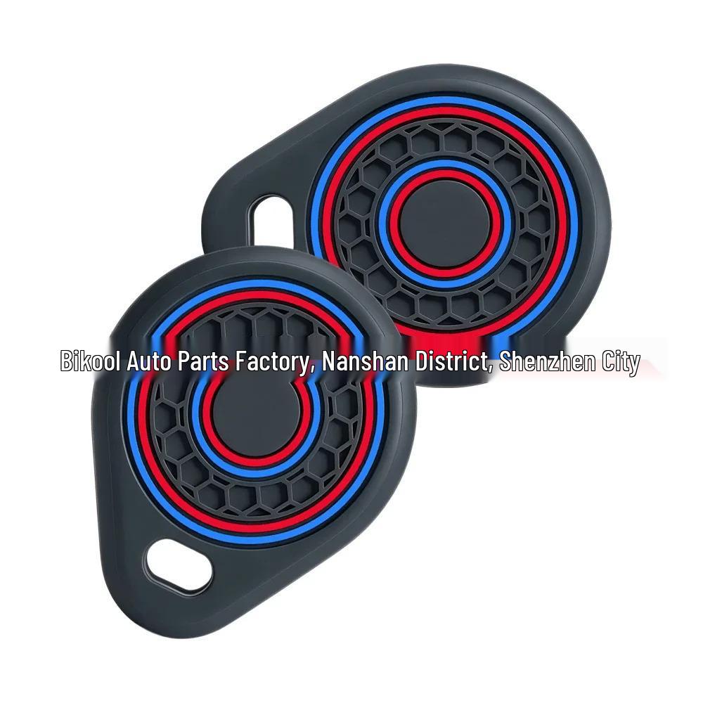 Cross-Border Silicone Access Card Holder with Keychain and Storage Bag