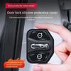Car Silicone Door Lock Cover Protective Cap Sticker Accessories For Volvo Rdesign T6 AWD C30 C70 S40 S60 S70 S80 S90 V40 V50 V60