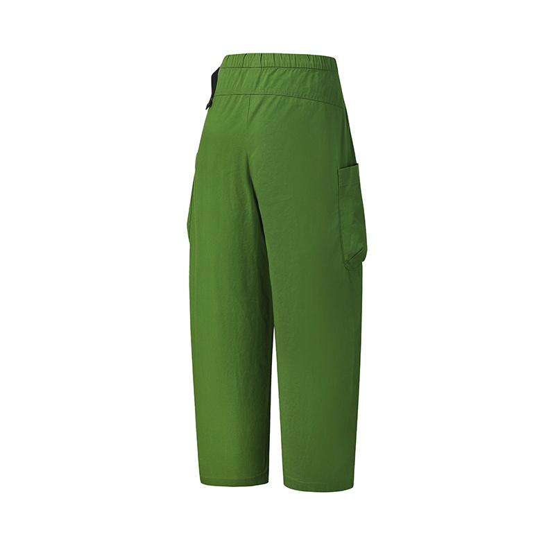 FILA Explore Fashionable Personality Trendy Minimalist Sports Casual Outdoor Versatile Comfortable Loose Woven Cargo Pants Women bottoms A11W617808FKK