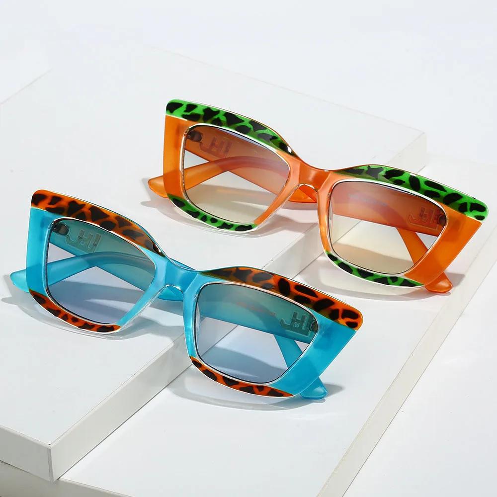 Sexy Ladies Big Frame Cat Eye Sunglasses Women For Female Luxury Brand Designer Vintage Sunglasses Popular Eyeglasses Uv400